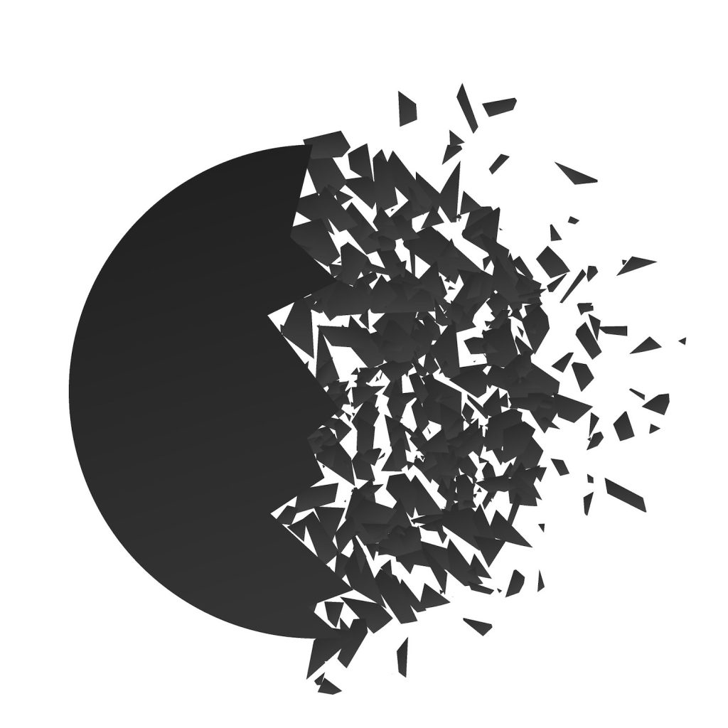 shatter circle rotate
